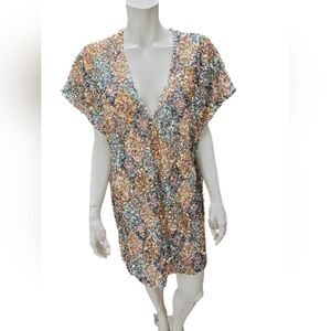 By Together Multi-Color Sequin Diamond Mini Dress